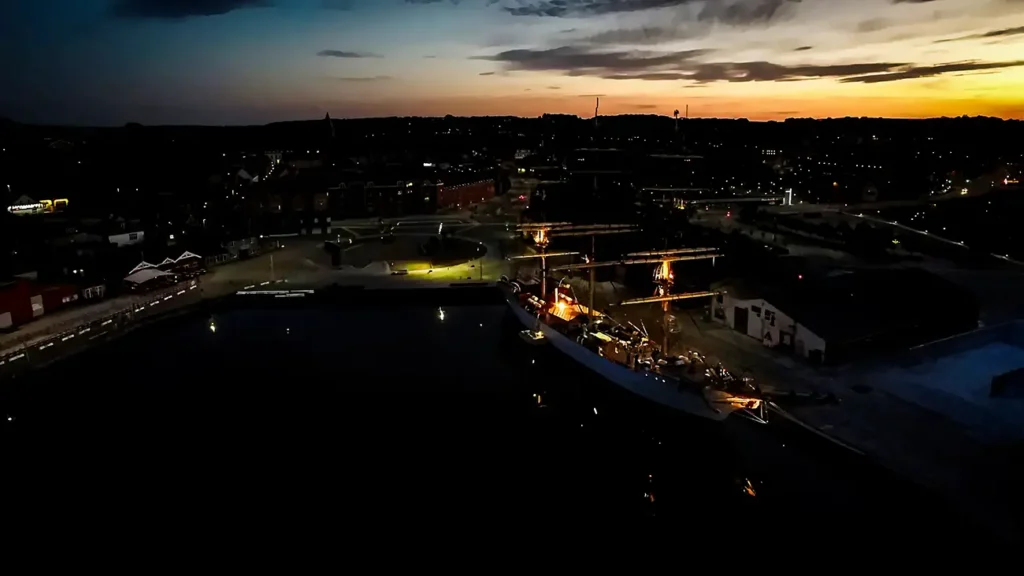 Lys over Hobro Havn – Nr. 2