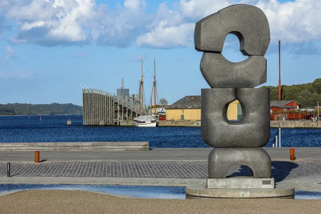 Stenskulptur Hobro Havn – Nr. 1