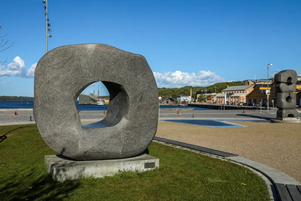 Stenskulptur Hobro Havn – Nr. 2