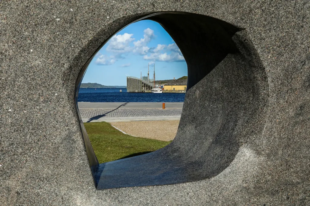 Stenskulptur Hobro Havn – Nr. 3